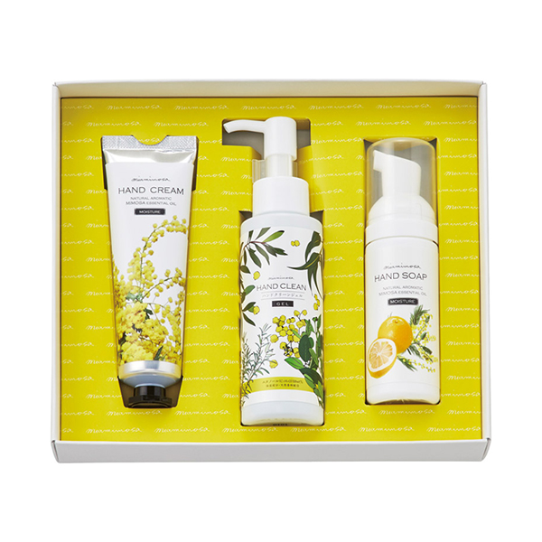 ミアミモザ ハンドクリーム&ハンドクリーンジェル&ハンドソープ
