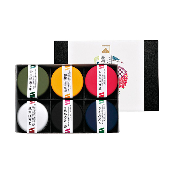 カネ松製茶 静岡プレミアムティーセレクション(6缶)