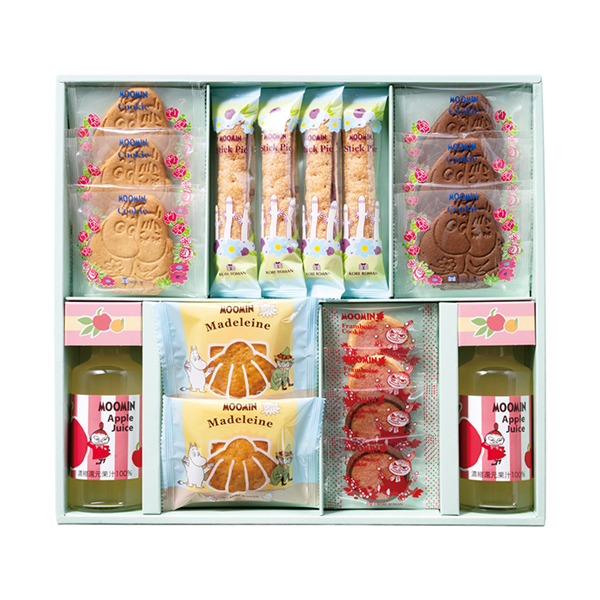 ムーミン ジュース&スイーツセット B