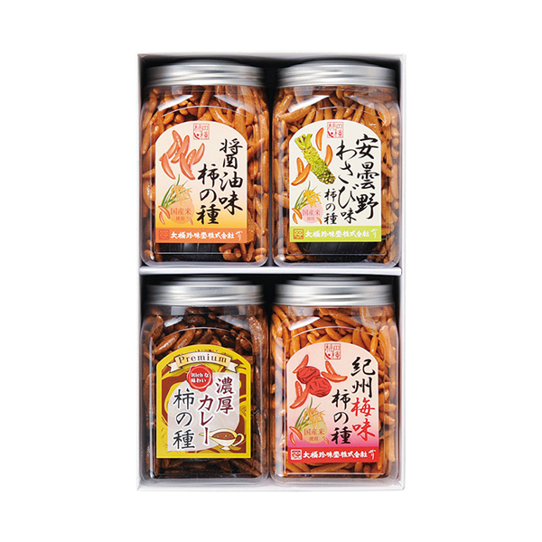 大橋珍味堂 ギフト ポット4品詰合せ
