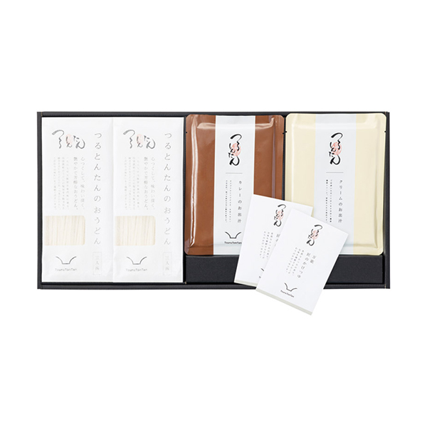 つるとんたん かけ・カレー・クリームのおうどん6人前