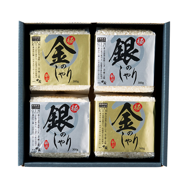 初代田蔵 極金のしゃり・極銀のしゃりギフトセット A