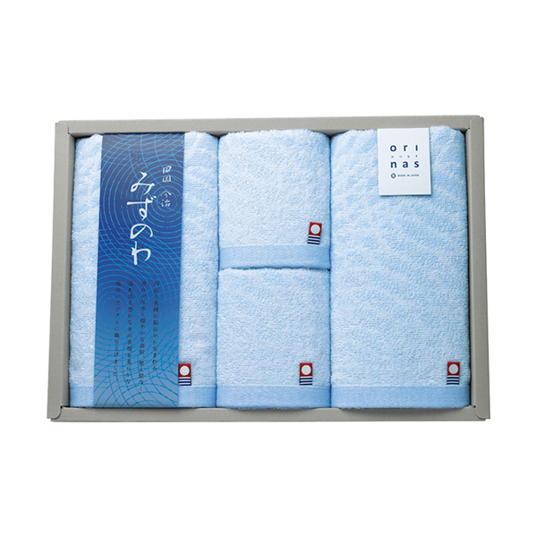 みずのわIII フェイスタオル2P・ウォッシュタオル2P