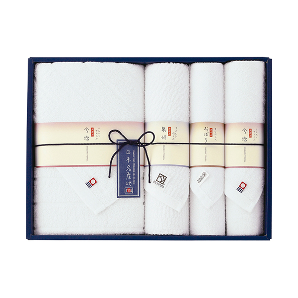 新日本名産地 バスタオル1P・フェイスタオル1P・フェイスタオル1P