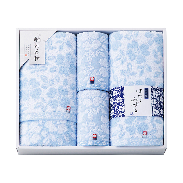 今治タオルブランド はなみずき バスタオル2P・フェイスタオル2P