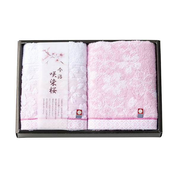 咲染桜 フェイスタオル2P