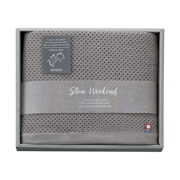 SLOW WEEKENDコンパクトバスタオル