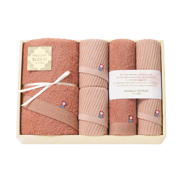 いまばり粋彩-SUISAI- 愛媛今治 バスタオル1P・フェイスタオル4P