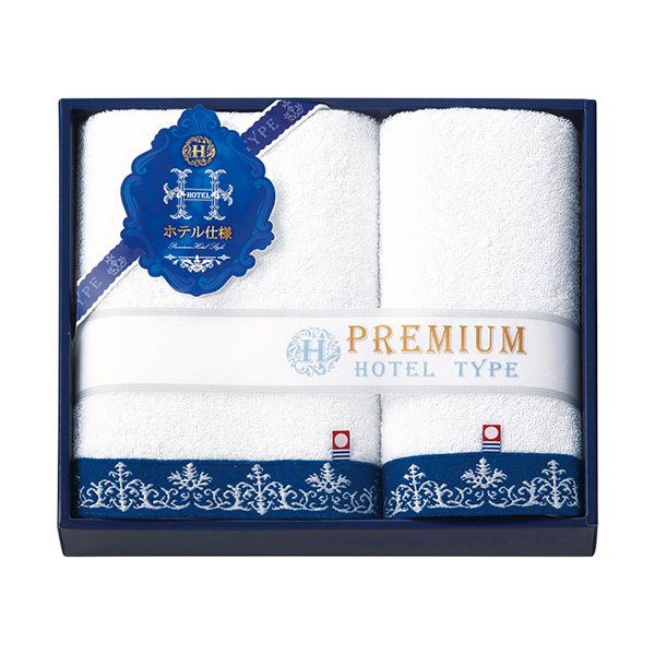 今治 プレミアムホテル仕様 フェイスタオル1P・ハンドタオル1P