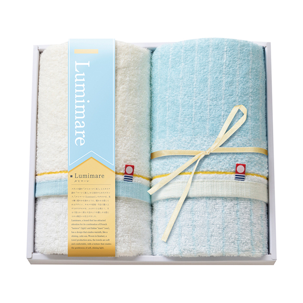 ルミマーレ フェイスタオル2P