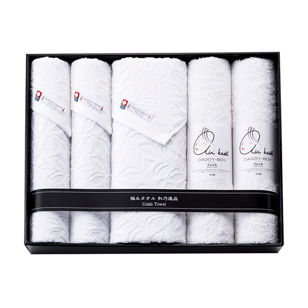 和乃逸品 今治エコリーフ＆エアーかおる 今治バスタオル1P・今治フェイスタオル2P・エアーかおるフェイスタオル2P