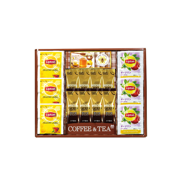 ネスカフェ・リプトン・はちみつギフトC