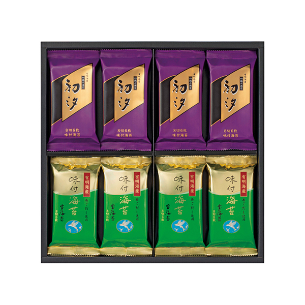 宝海苔 初汐味付海苔・あごだし味付海苔 食べ比べ詰合せB