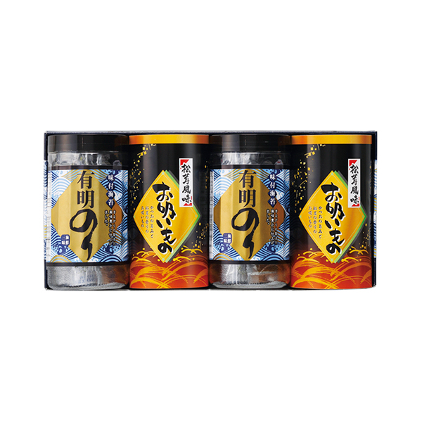 有明のり・永谷園松茸風味お吸い物詰合せC