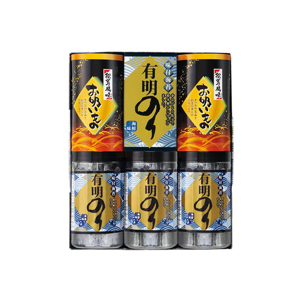 有明のり・永谷園松茸風味お吸い物詰合せD