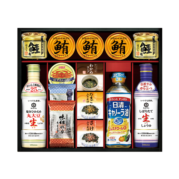 キッコーマン塩分ひかえめ生しょうゆ&バラエティギフトF