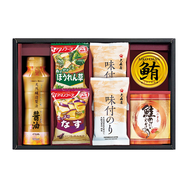 アマノフーズ&大森屋味付のりギフトA