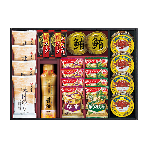 アマノフーズ&大森屋味付のりギフトF