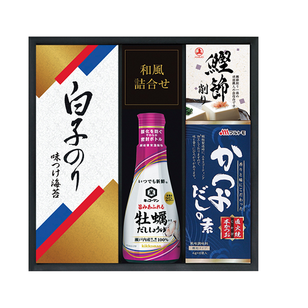 キッコーマンしょうゆ&白子のり食卓詰合せA