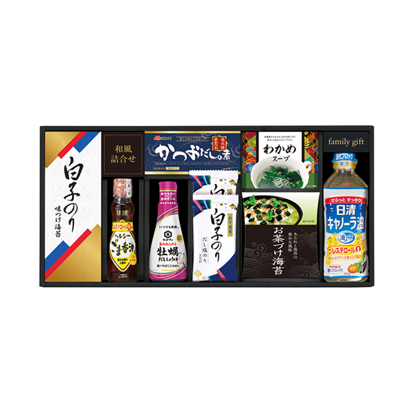 キッコーマンしょうゆ&白子のり食卓詰合せ