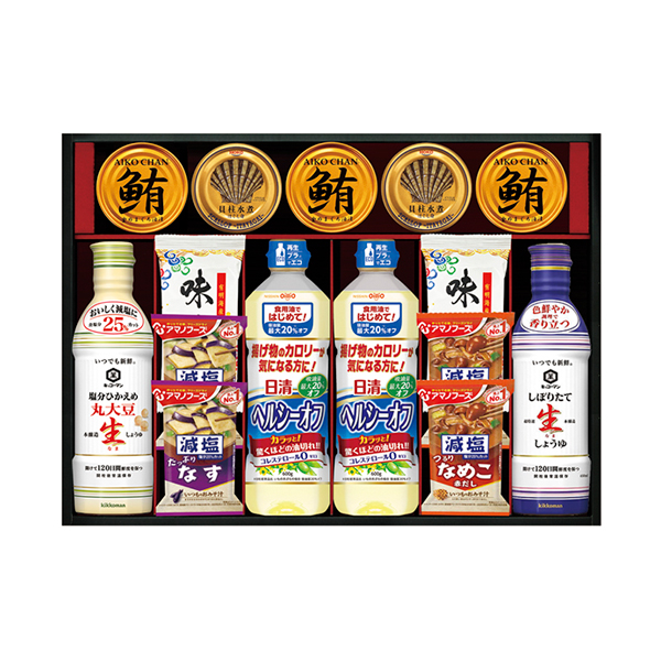 キッコーマン&アマノフーズ&日清オイリオ バラエティセットD