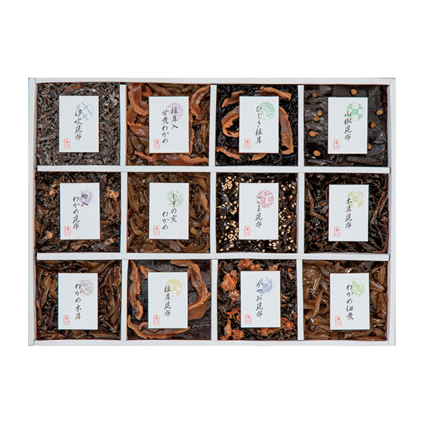 廣川昆布 御昆布 12品佃煮詰合せA