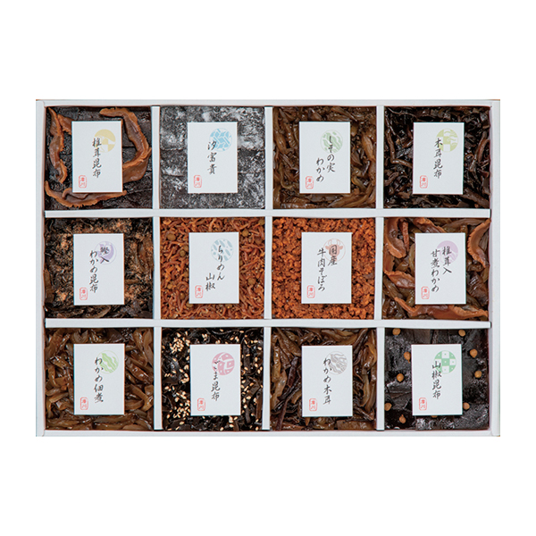 廣川昆布 御昆布 12品佃煮詰合せB