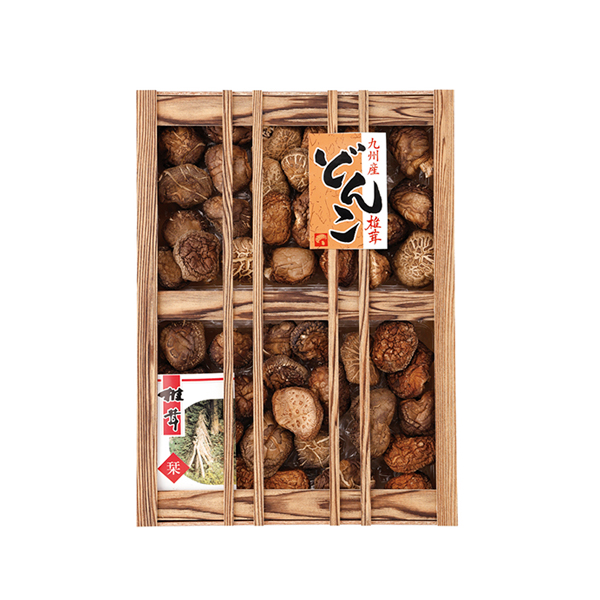 九州産原木どんこ椎茸(木箱入)