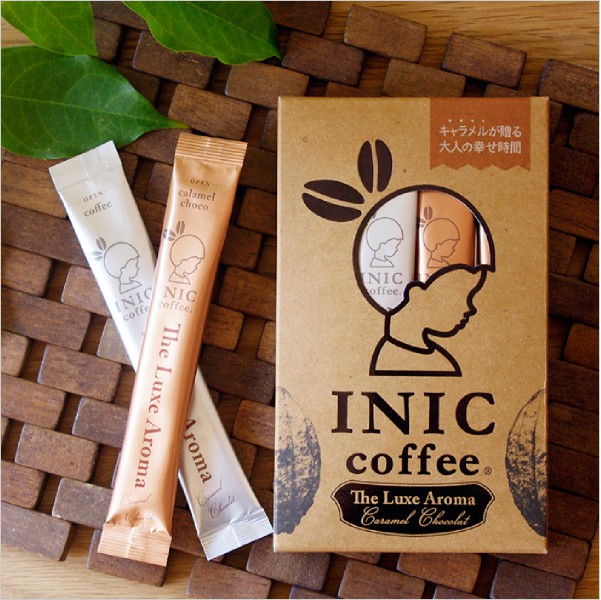 INIC coffee イニックコーヒー TheLuxeAroma キャラメルショコラ 6杯分／メール便配送