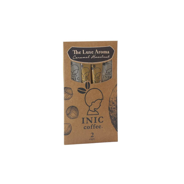 INIC coffee イニックコーヒー リュクスアロマキャラメルヘーゼルナッツ 2杯分／メール便配送