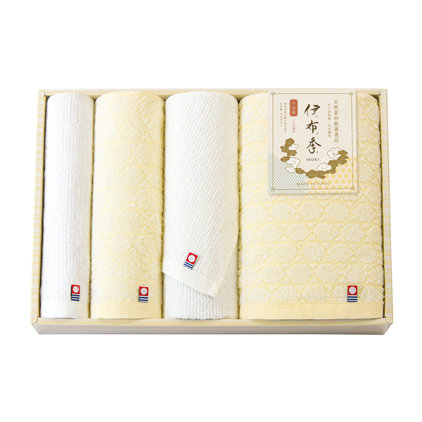 【34%OFF】今治 伊布季 〈IBUKI〉 バスタオル2P・フェイスタオル2P・ハンドタオル1P