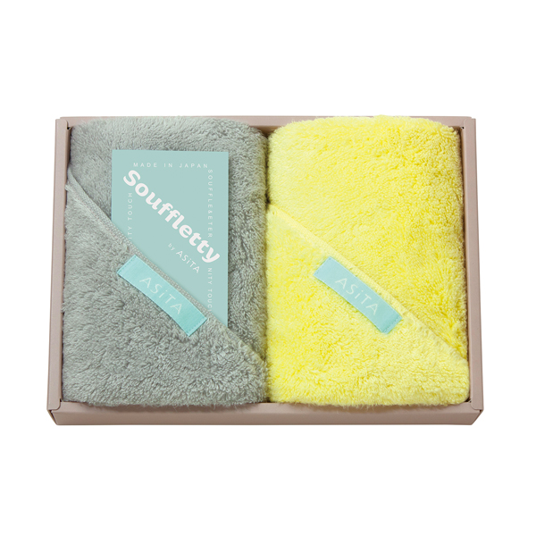 【14%OFF】Souffletty 〈スフレッティ〉 by ASiTA タオルセットA