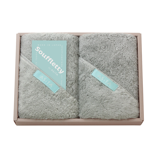 【14%OFF】Souffletty 〈スフレッティ〉 by ASiTA タオルセットB