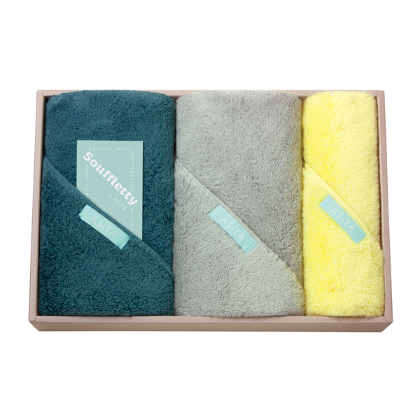 【22%OFF】Souffletty 〈スフレッティ〉 by ASiTA タオルセットE