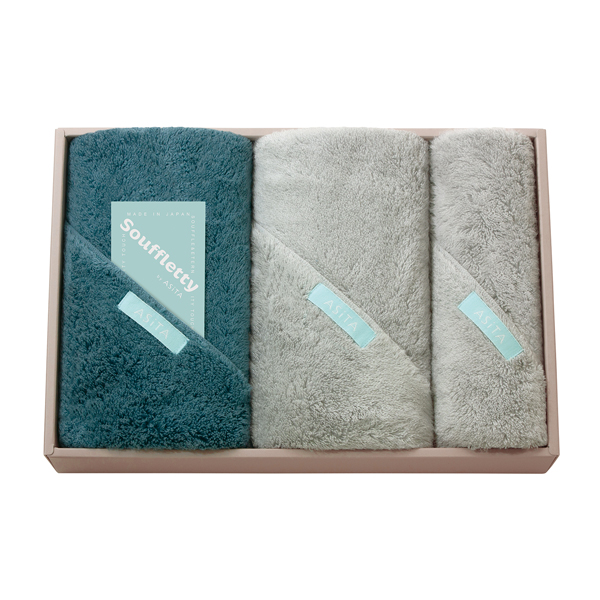【22%OFF】Souffletty 〈スフレッティ〉 by ASiTA タオルセットF